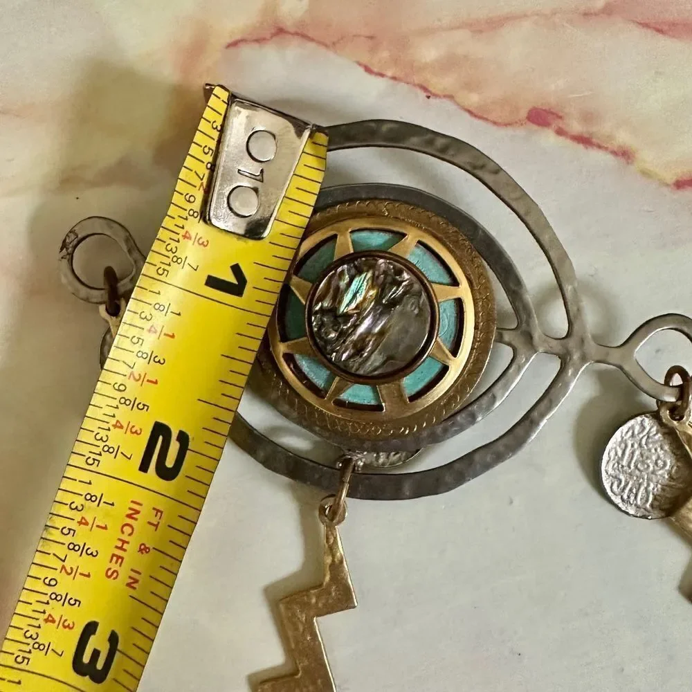 Fashion Bella Vintge gold/silver tone brooch